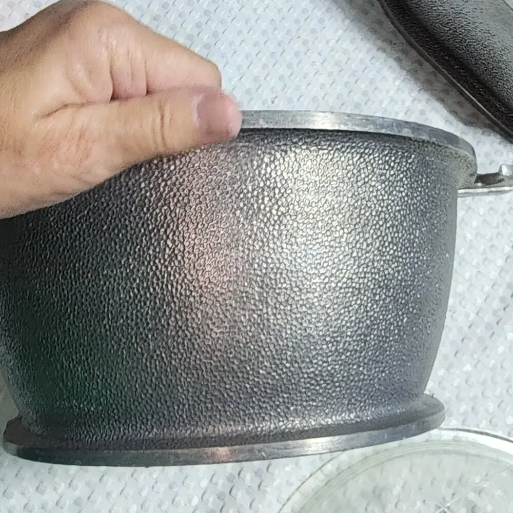 VINTAGE GUARDIAN SERVICE EUC 51X ALUMINUM COOKER POT WITH GLASS LID